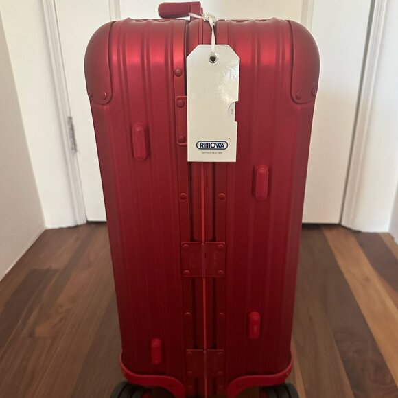 Supreme x Rimowa 45L Red Carry On Suitcase - Picture 5 of 7